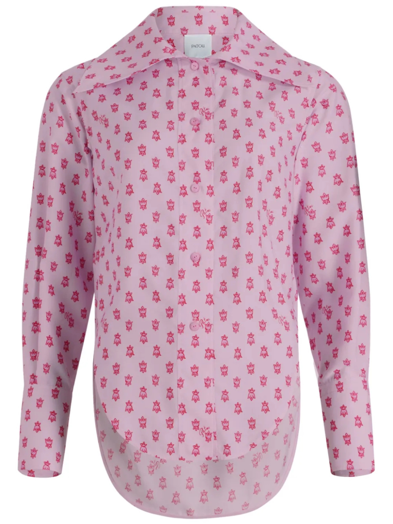 Рубашка с принтом Patou, розовый
Рубашка с принтом Patou, розовый