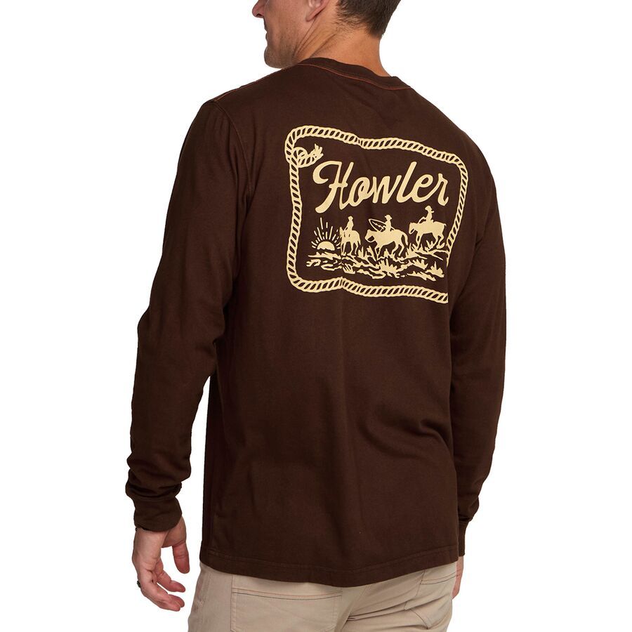 Футболка Howler Brothers Long-Sleeve Howler Brothers, Howler Posse-Mahogany
Футболка Howler Brothers Long-Sleeve Howler Brothers, Howler Posse-Mahogany