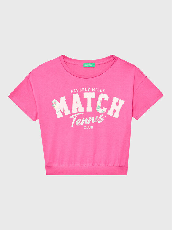 Футболка свободного покроя United Colors Of Benetton, розовый
Футболка свободного покроя United Colors Of Benetton, розовый