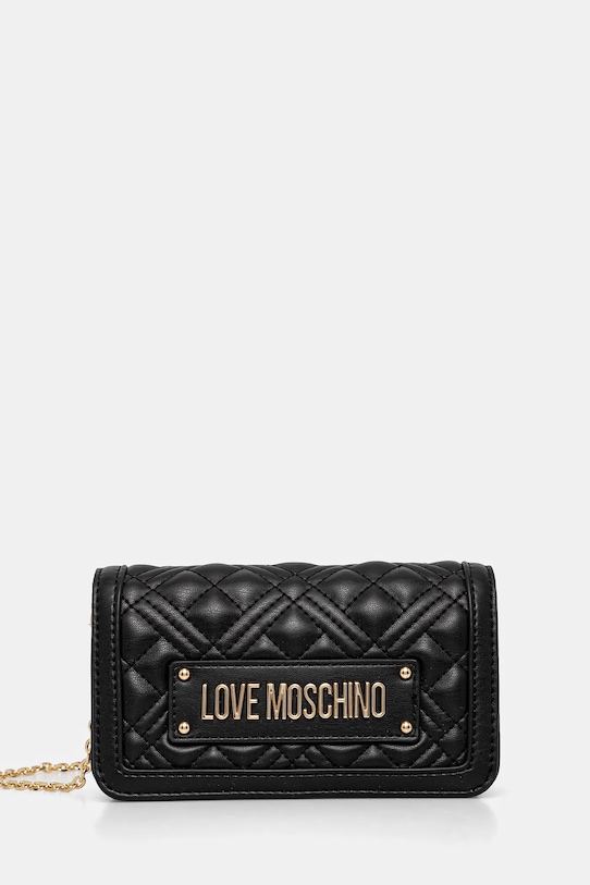 Кожаный клатч Love Moschino, черный
Кожаный клатч Love Moschino, черный