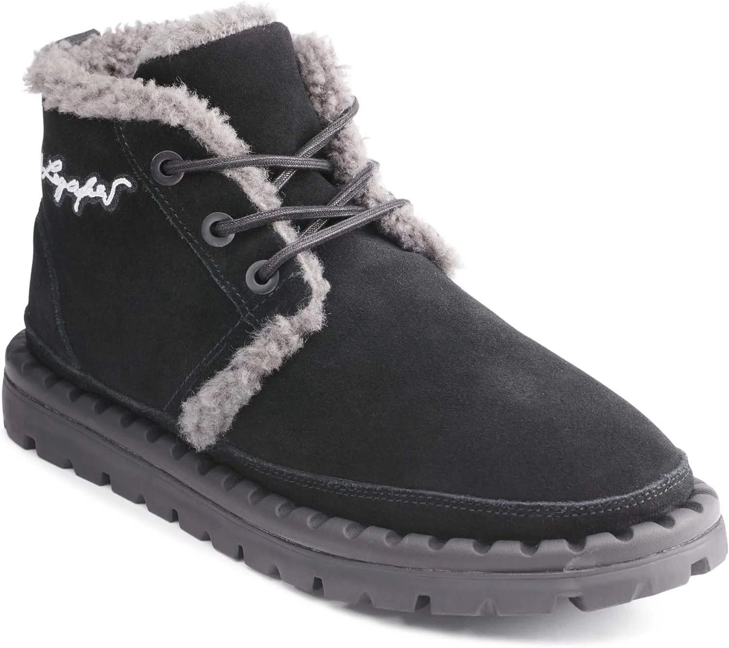 Мужские ботинки KARL LAGERFELD Chukka из замши с подкладкой из искусственной овчины, черный
Мужские ботинки KARL LAGERFELD Chukka из замши с подкладкой из искусственной овчины, черный