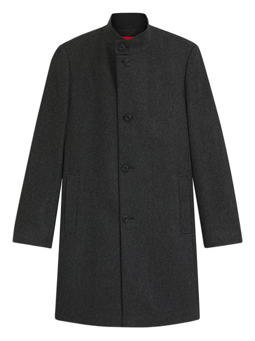 Пальто на пуговицах Hugo, серый
Пальто на пуговицах Hugo, серый