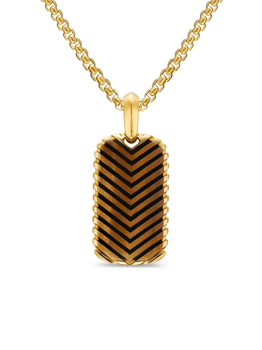 Подвеска из желтого золота с тигровым глазом David Yurman, золотой
Подвеска из желтого золота с тигровым глазом David Yurman, золотой