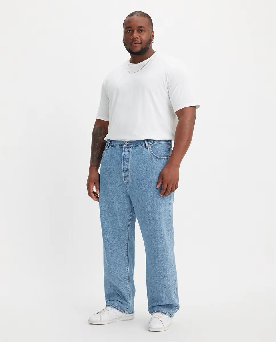 Мужские джинсы 501 Original Straight Cotton, большие размеры Levi's, светло-голубой
Мужские джинсы 501 Original Straight Cotton, большие размеры Levi's, светло-голубой