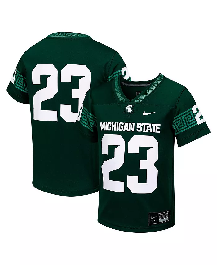 Детская футбольная майка Michigan State Spartans Untouchable, зеленый, размер 23 Nike
Детская футбольная майка Michigan State Spartans Untouchable, зеленый, размер 23 Nike