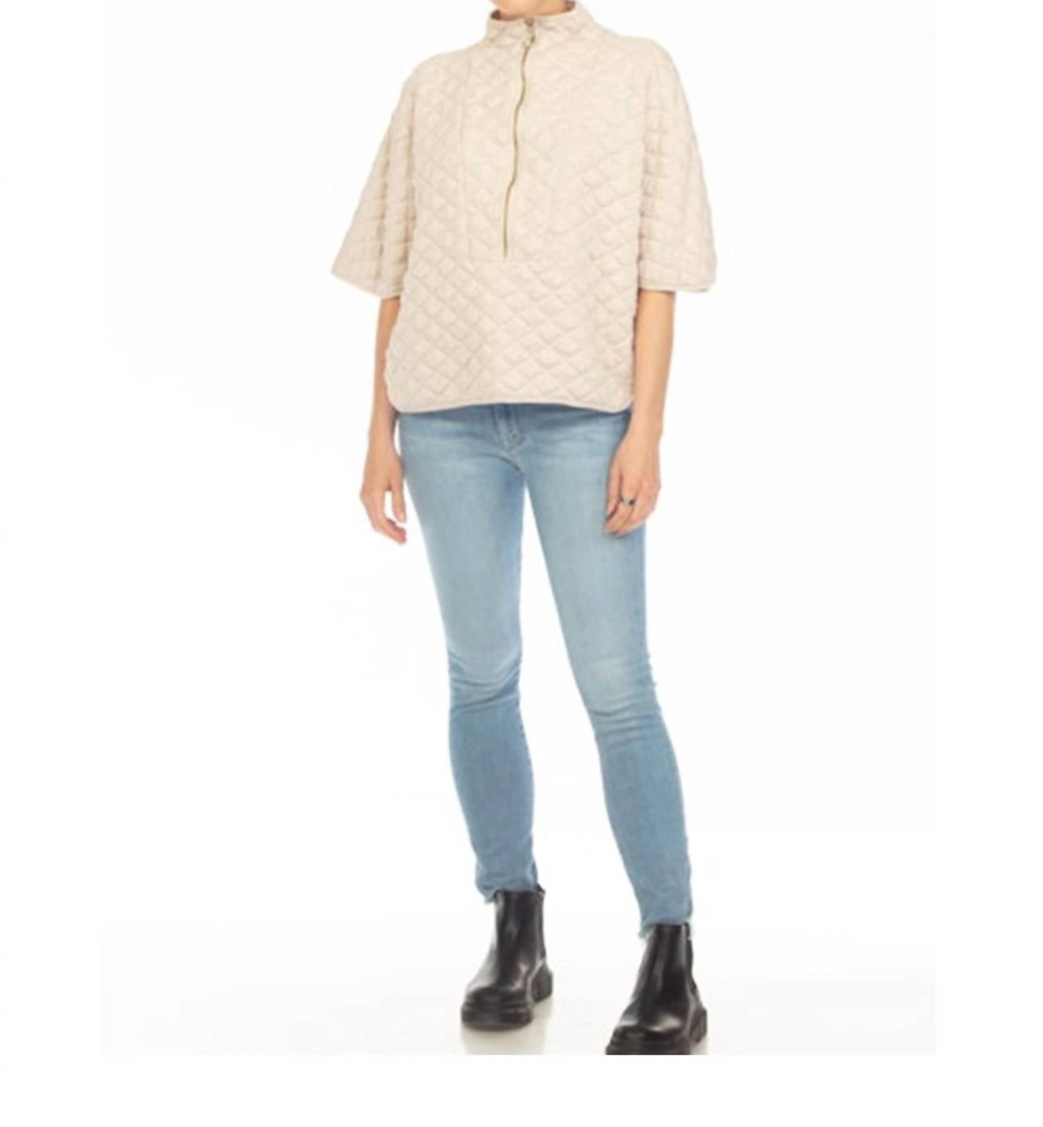 Пуловер с застежкой-молнией 1/2 цвета Pearl hello nite
Пуловер с застежкой-молнией 1/2 цвета Pearl hello nite