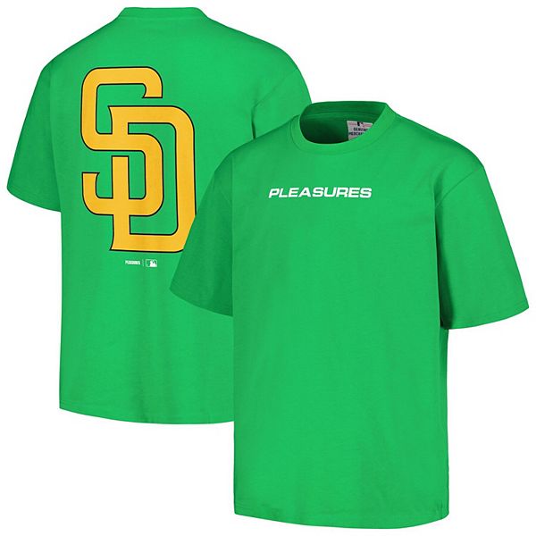 Футболка Men's pleasures green San Diego Padres Unbranded
Футболка Men's pleasures green San Diego Padres Unbranded