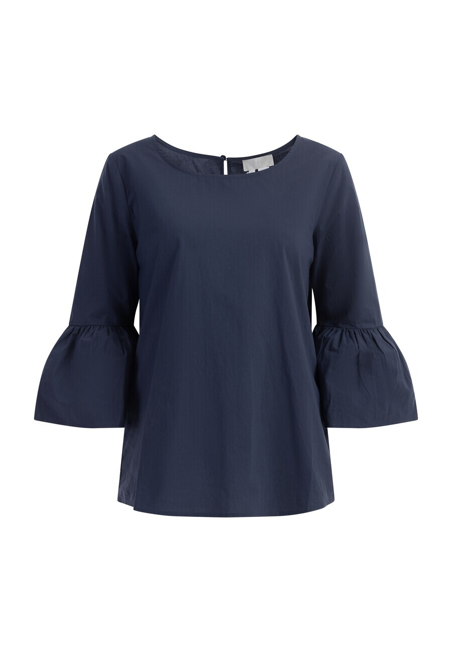 Блузка с коротким рукавом RISA Blouse Iridia, морской синий
Блузка с коротким рукавом RISA Blouse Iridia, морской синий