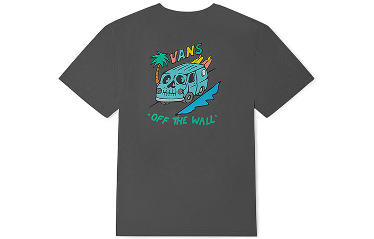 Футболка унисекс серая Vans, серый
Футболка унисекс серая Vans, серый