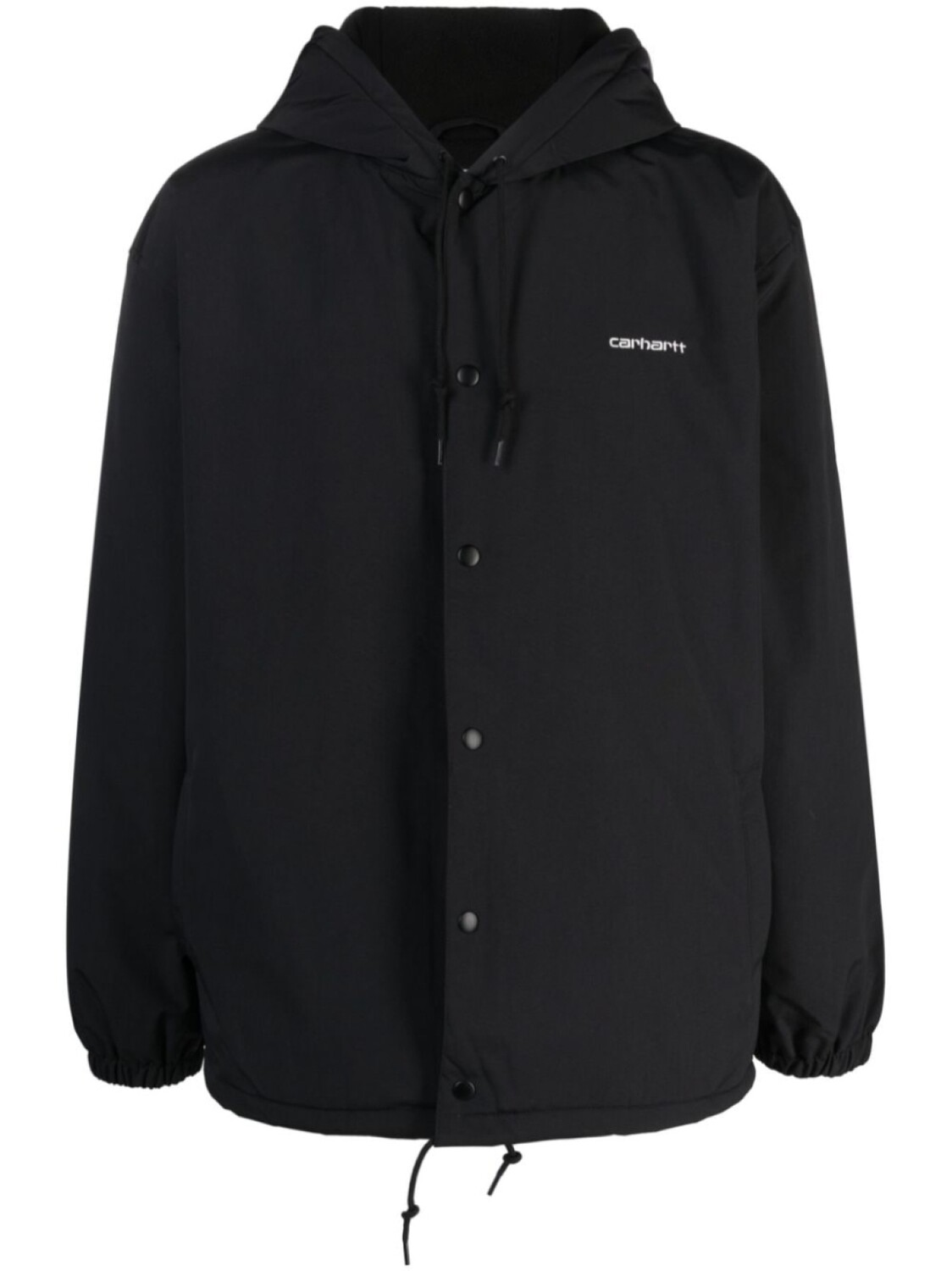 Carhartt WIP куртка Coach с капюшоном и вышитым логотипом, черный
Carhartt WIP куртка Coach с капюшоном и вышитым логотипом, черный