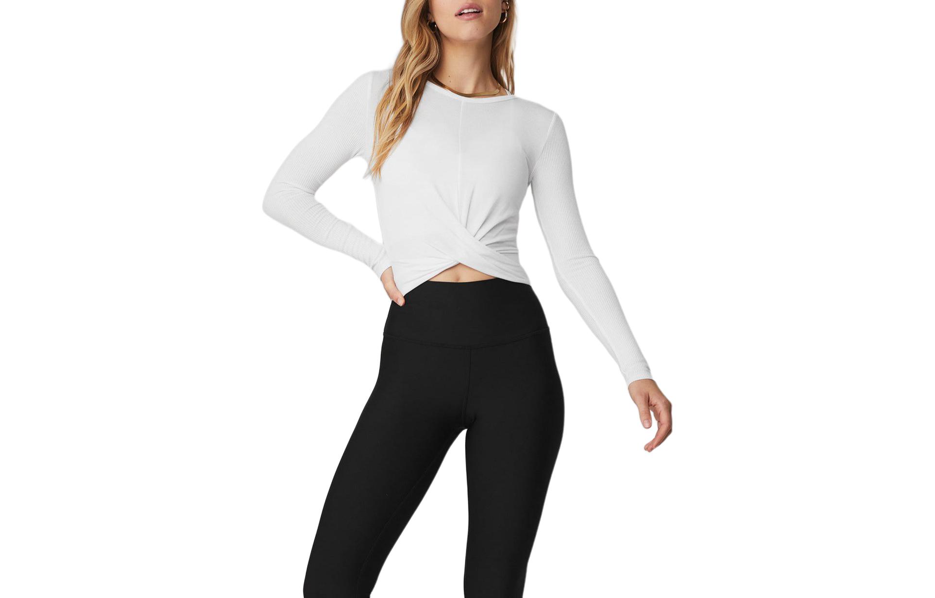 Футболка женская Alo Yoga, черная
Футболка женская Alo Yoga, черная