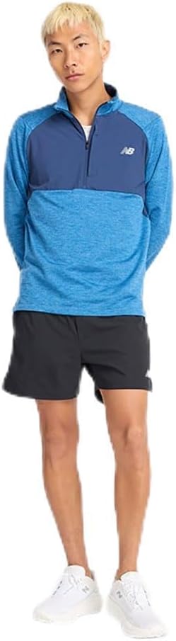 New Balance Мужская спортивная куртка Heat Grid 1/2 Zip, Heron Blue
New Balance Мужская спортивная куртка Heat Grid 1/2 Zip, Heron Blue