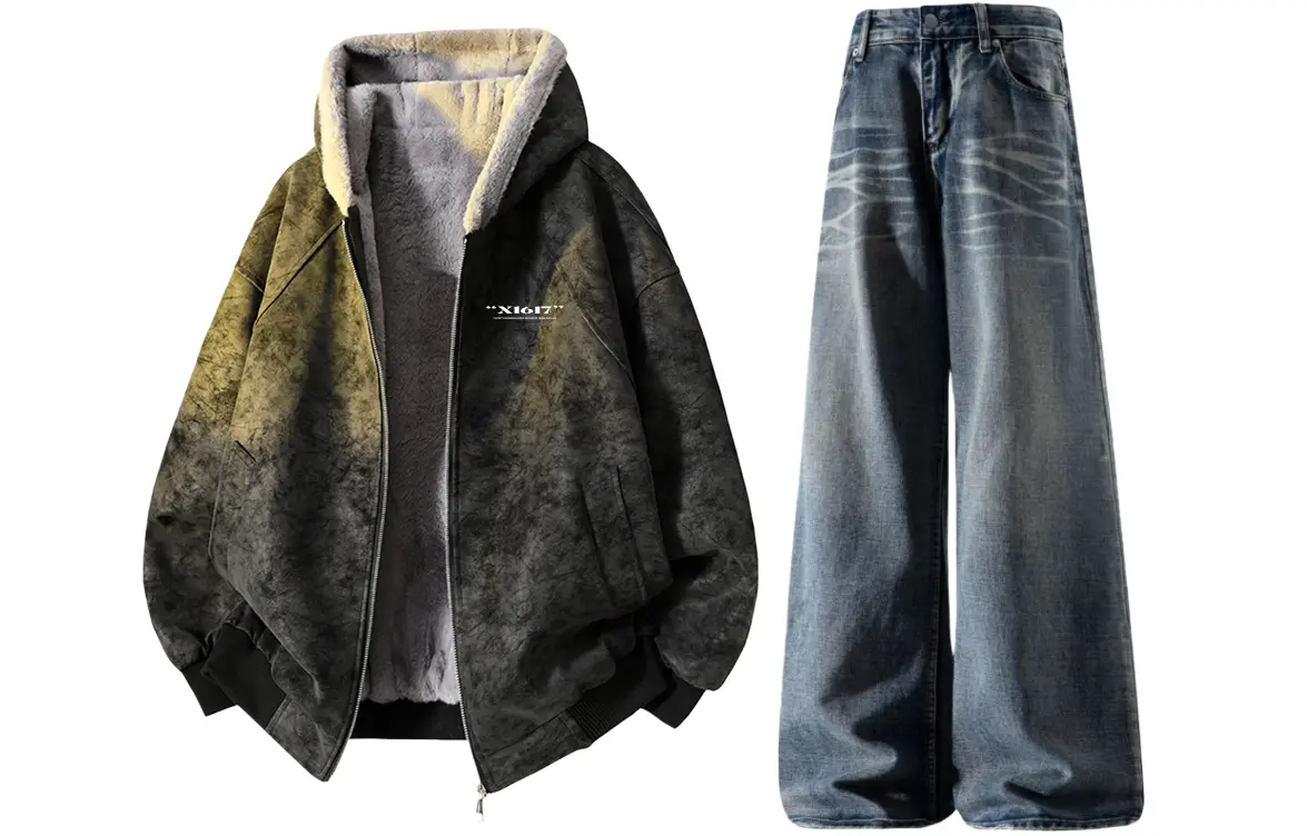 Толстовка Casual Sportswear утепленная с флисовой подкладкой X1617, top черный + pants vintage синий
Толстовка Casual Sportswear утепленная с флисовой подкладкой X1617, top черный + pants vintage синий