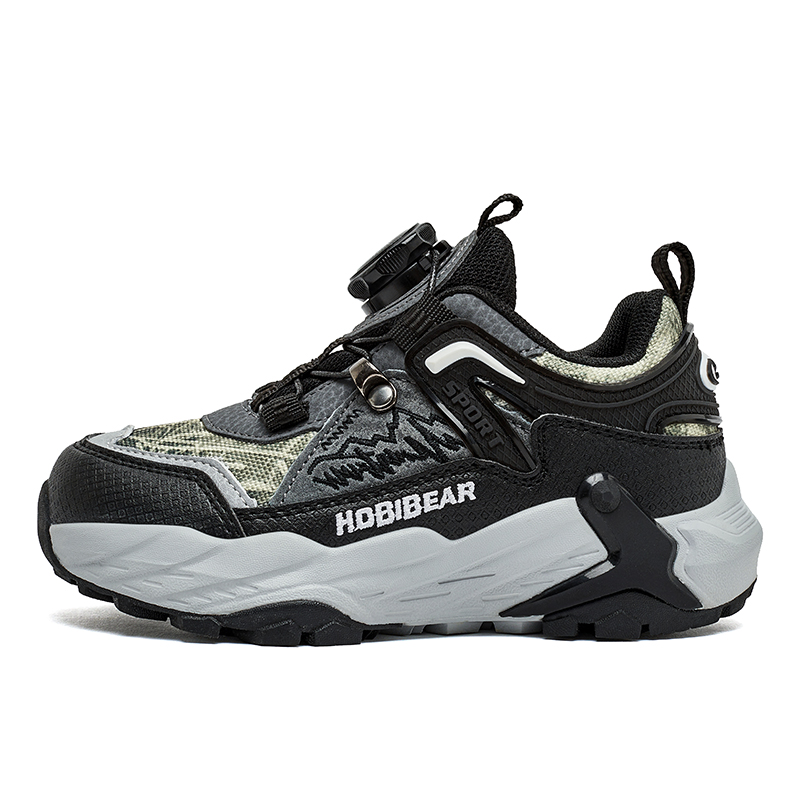 Кроссовки для бега с противоскользящей подошвой и износостойким отскоком для детей HOBIBEAR, черный/серый
Кроссовки для бега с противоскользящей подошвой и износостойким отскоком для детей HOBIBEAR, черный/серый