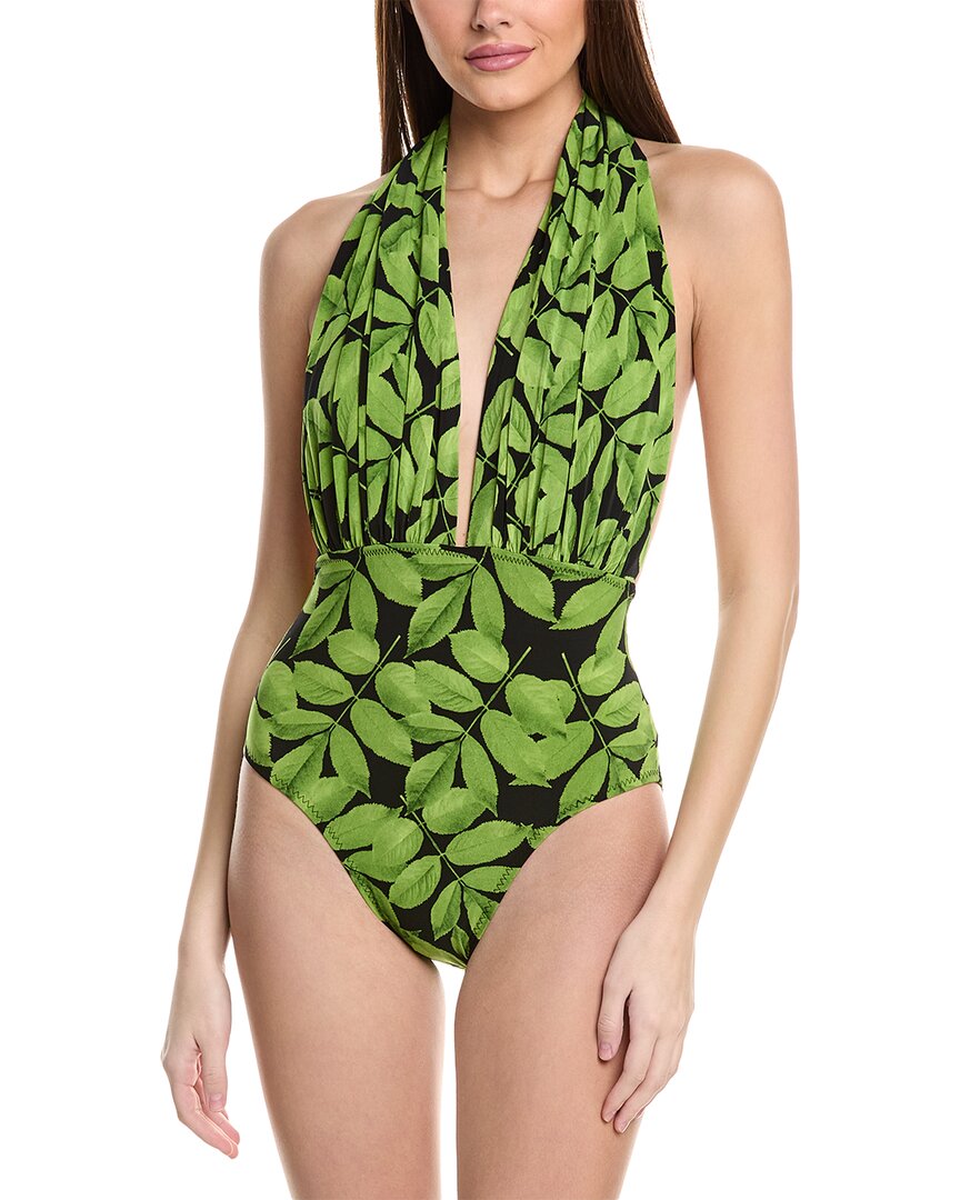 Женский цельный купальник Norma Kamali, зеленый
Женский цельный купальник Norma Kamali, зеленый