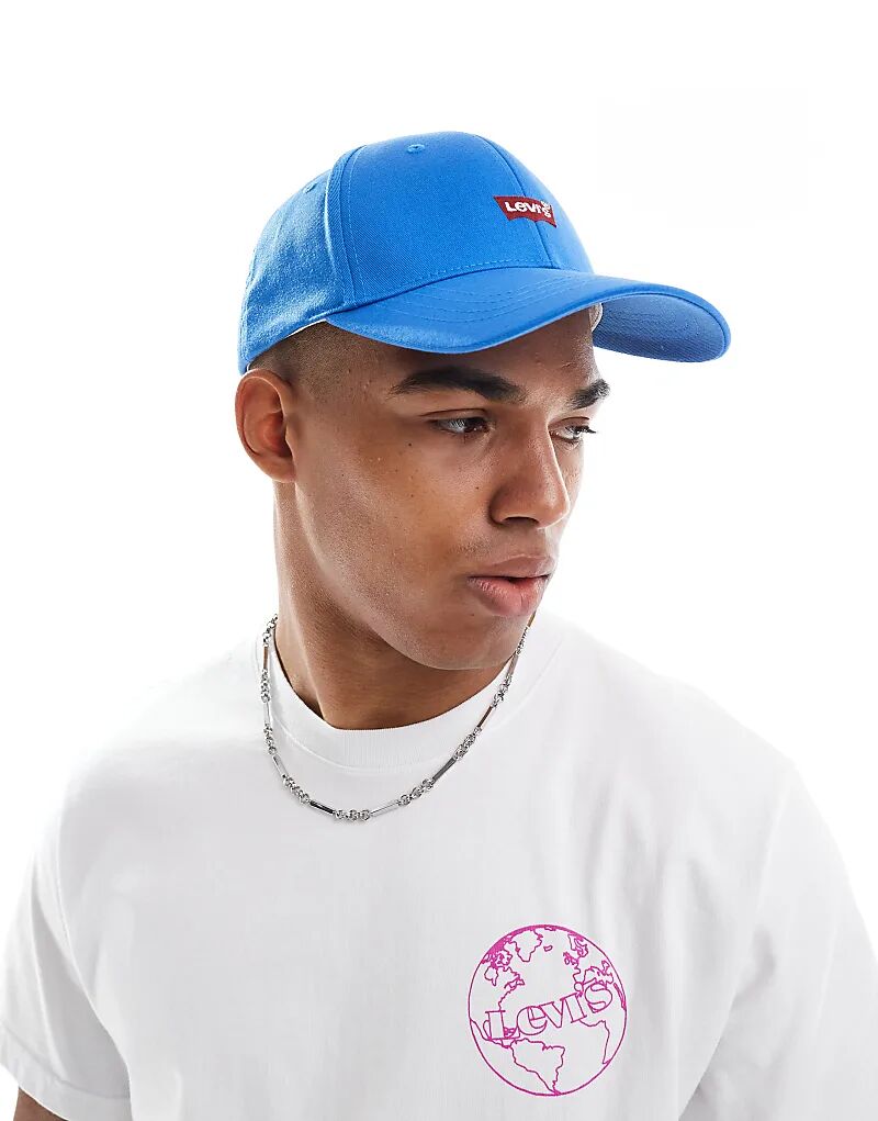 Бейсболка Levi's Flexfit с логотипом в виде крыла летучей мыши, средне-синего цвета
Бейсболка Levi's Flexfit с логотипом в виде крыла летучей мыши, средне-синего цвета