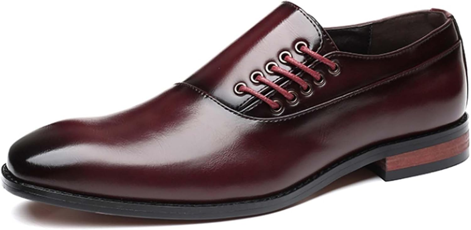 Классические оксфорды для мужчин, модные шнурованные туфли для бизнеса, офиса, официальной формы, конференций, свадеб, банкетов, костюмные кожаные туфли Generic, красный
Классические оксфорды для мужчин, модные шнурованные туфли для бизнеса, офиса, официальной формы, конференций, свадеб, банкетов, костюмные кожаные туфли Generic, красный
