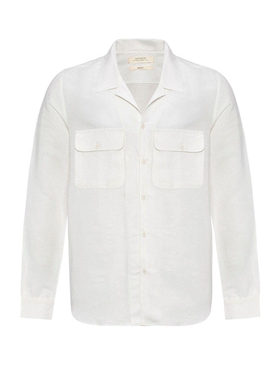 Удобная рубашка на пуговицах Antioch, белый
Удобная рубашка на пуговицах Antioch, белый