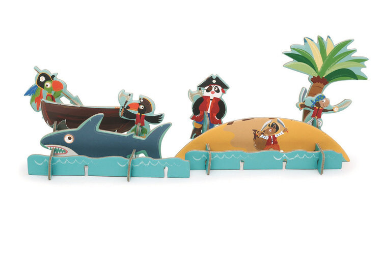 Пазл 2 в 1 — 2D и 3D пейзажи Пираты, аркадная игра Scratch
Пазл 2 в 1 — 2D и 3D пейзажи Пираты, аркадная игра Scratch