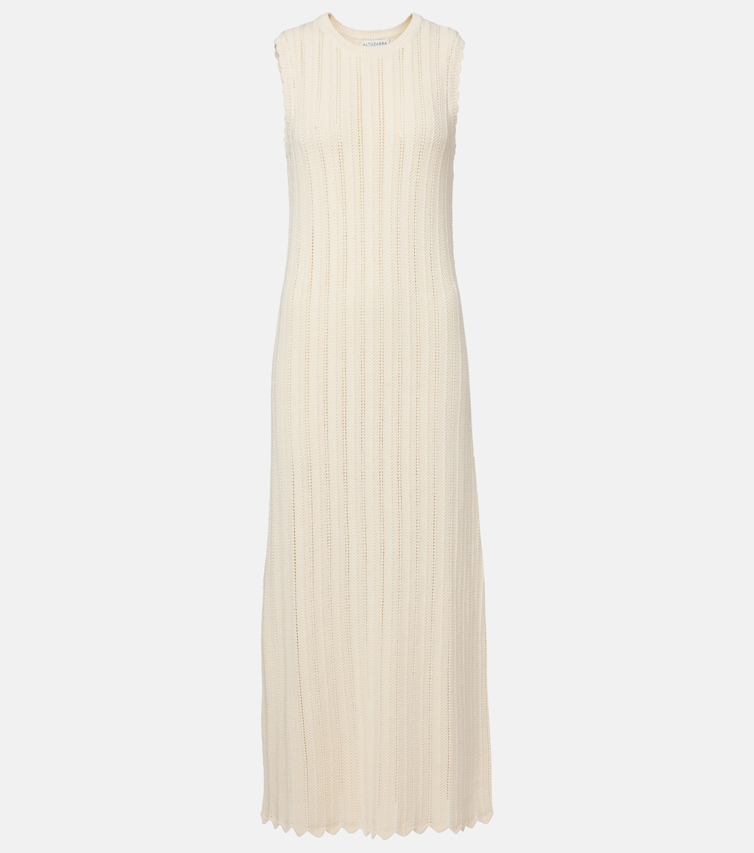 Сиси платье миди из хлопка с ажурной вязкой Altuzarra, слоновая кость
Сиси платье миди из хлопка с ажурной вязкой Altuzarra, слоновая кость