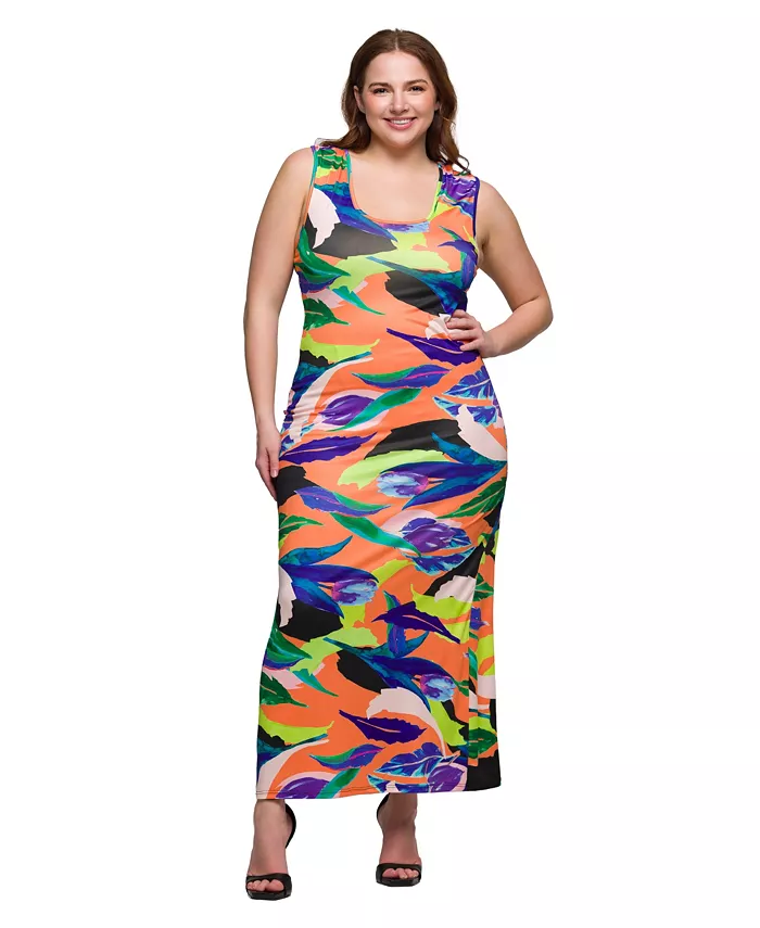 Платье-макси Razorback Tank Casual размера Plus 24seven Comfort Apparel, оранжевый
Платье-макси Razorback Tank Casual размера Plus 24seven Comfort Apparel, оранжевый