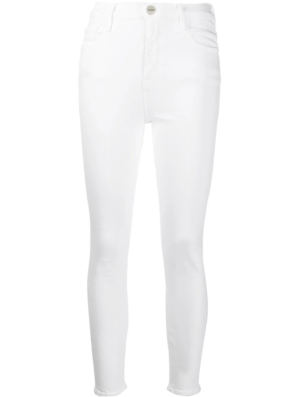 Джинсы скинни FRAME, белый 
Джинсы скинни FRAME, белый