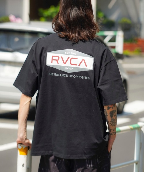 Мужская футболка с коротким рукавом, принт логотипа на спине RVCA, черный
Мужская футболка с коротким рукавом, принт логотипа на спине RVCA, черный