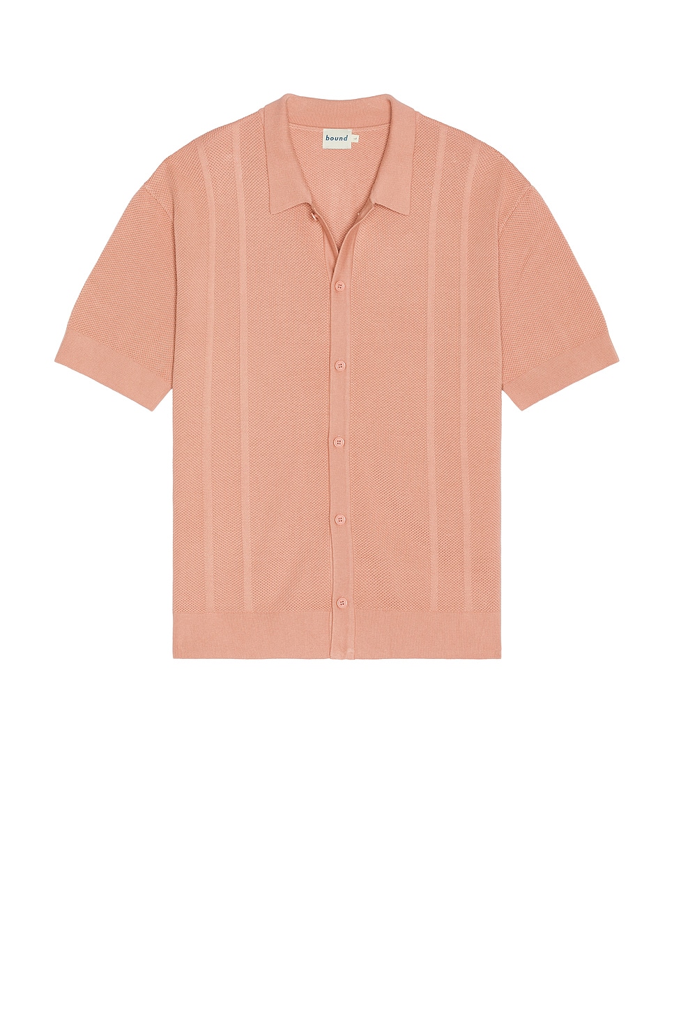 Stanley вязаная рубашка "Вафля" Bound, rose pink 
Stanley вязаная рубашка "Вафля" Bound, rose pink