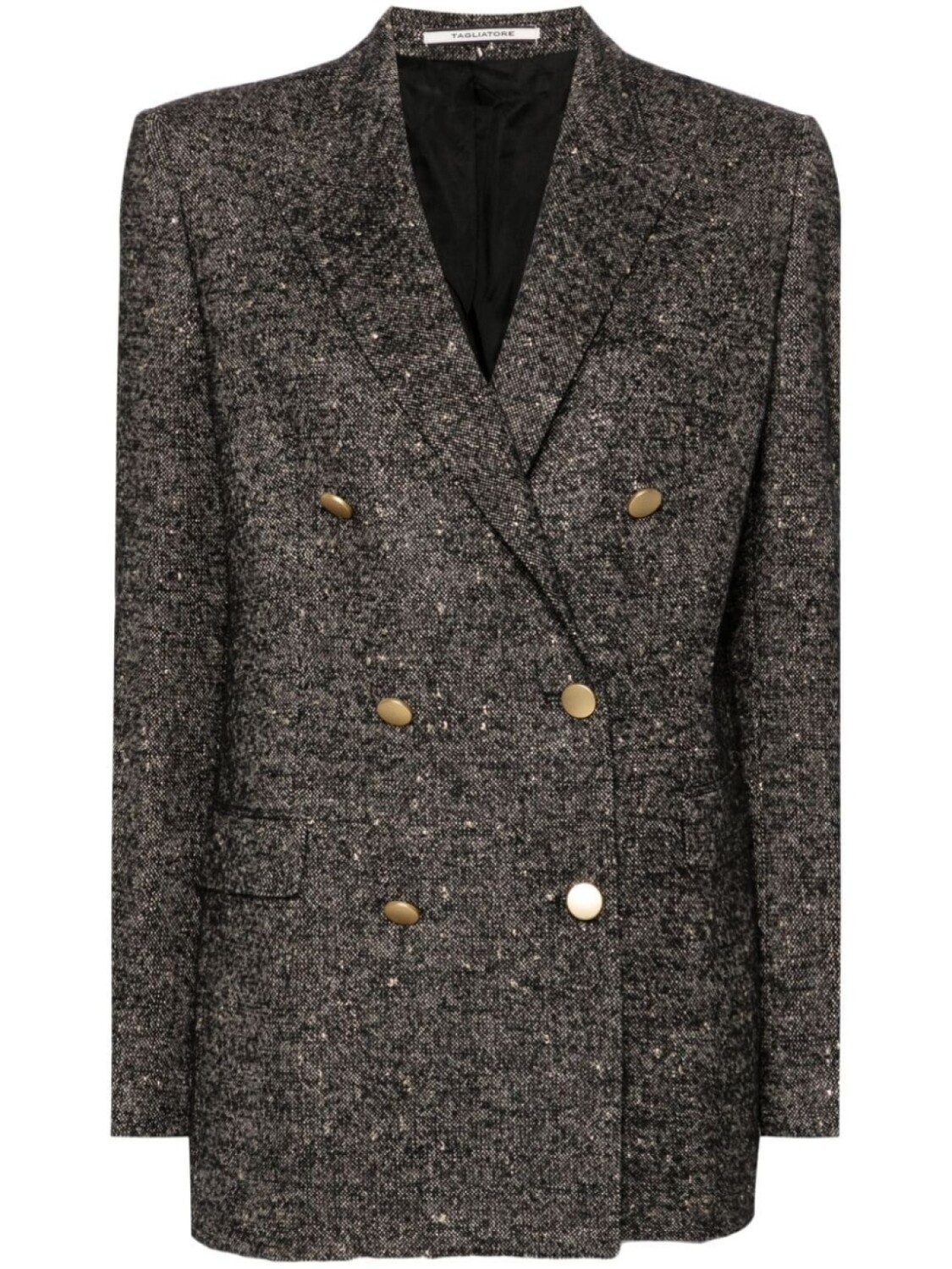 Tagliatore двубортный блейзер, черный
Tagliatore двубортный блейзер, черный