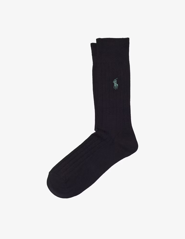 Носки в рубчик из египетского хлопка Polo Ralph Lauren, черный
Носки в рубчик из египетского хлопка Polo Ralph Lauren, черный
