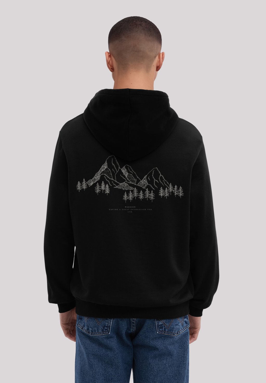 Толстовка MOUNTAIN - Hoodie F4NT4STIC, черный 
Толстовка MOUNTAIN - Hoodie F4NT4STIC, черный