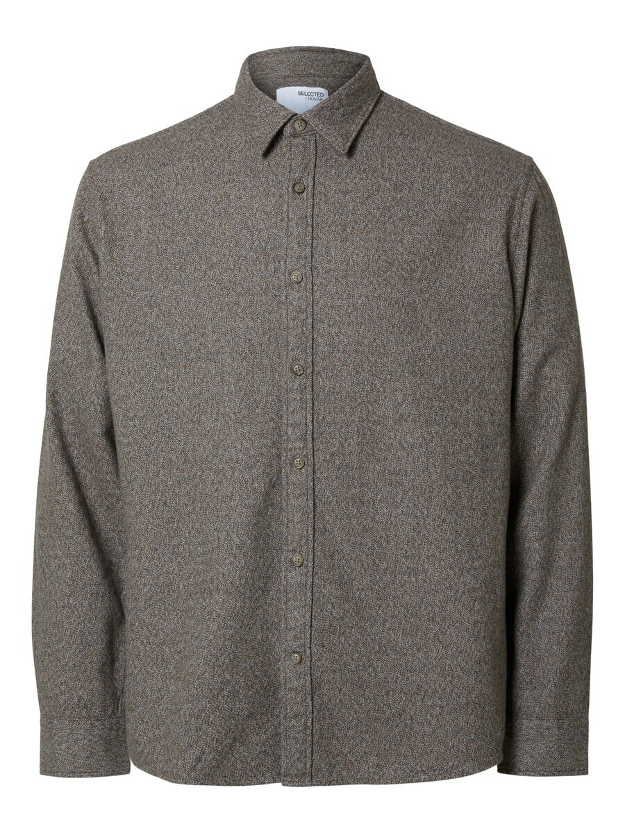 Рубашка на пуговицах SELECTED HOMME Regular fit Button Up Shirt SLHOwen, коричневый
Рубашка на пуговицах SELECTED HOMME Regular fit Button Up Shirt SLHOwen, коричневый