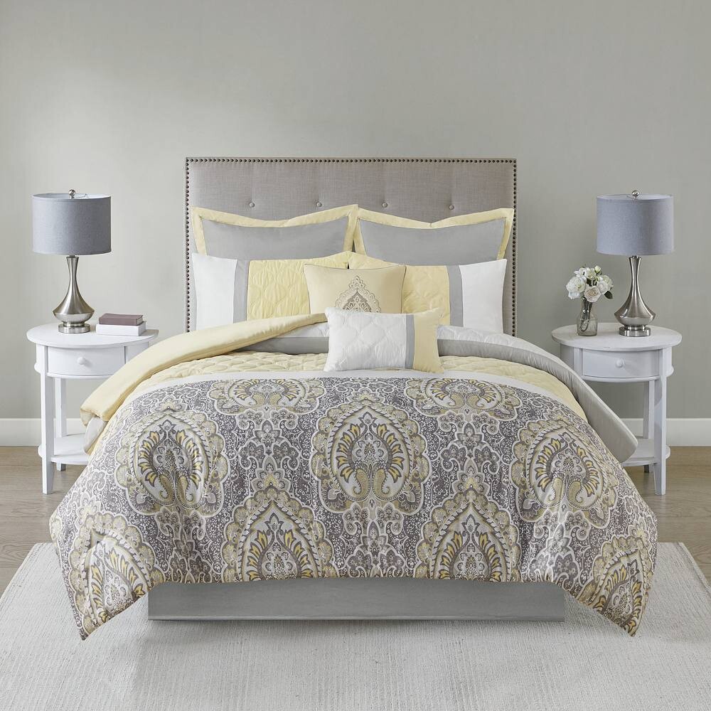 510 Design Josefina Набор одеял из 8 предметов с декоративными подушками, желтый
510 Design Josefina Набор одеял из 8 предметов с декоративными подушками, желтый