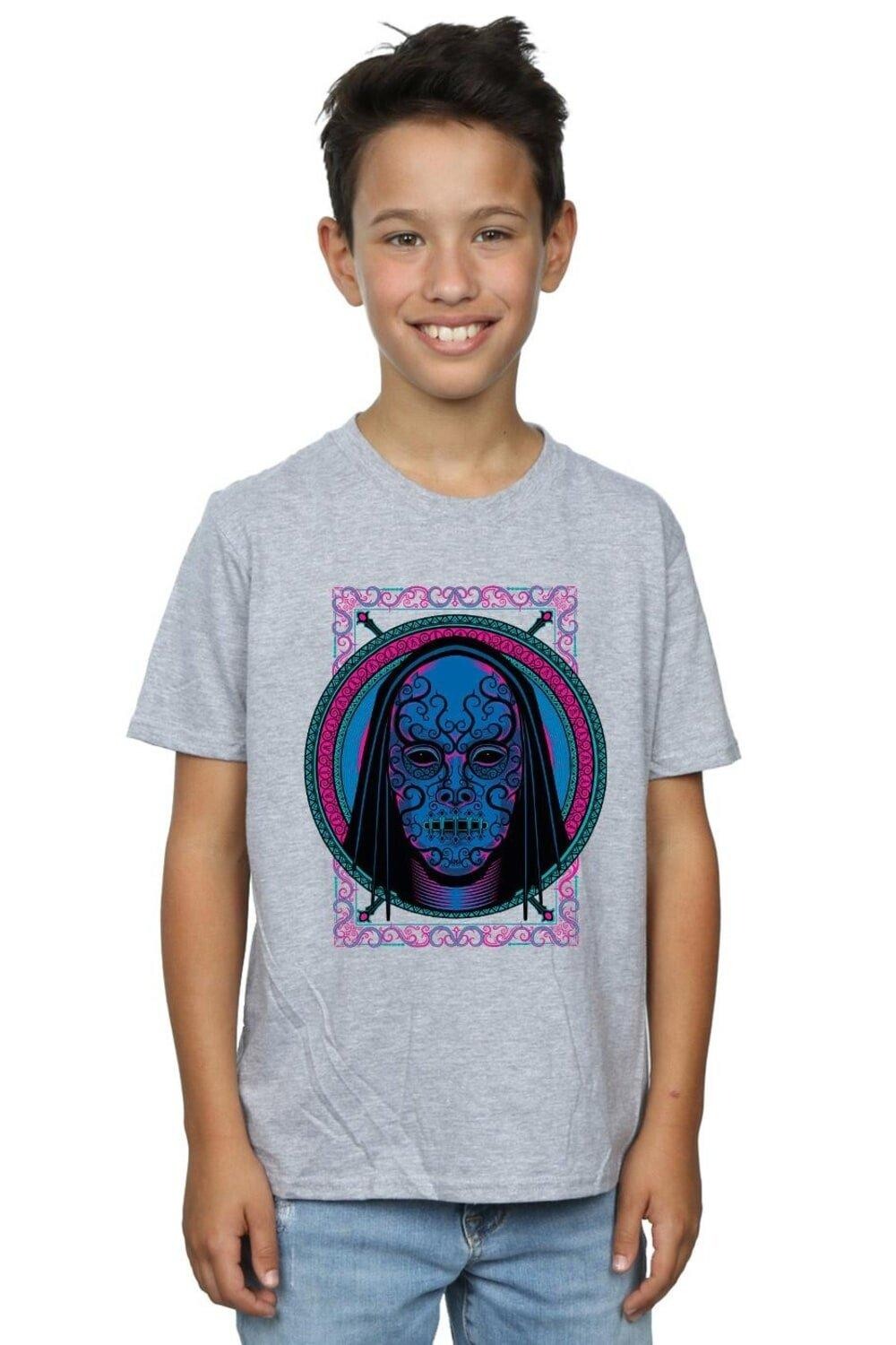 Неоновая футболка с маской Пожирателя Смерти Harry Potter, серый
Неоновая футболка с маской Пожирателя Смерти Harry Potter, серый