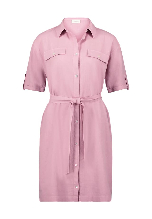 Платье-Рубашка с нагрудными карманами и льняным вкраплением Cartoon, сиреневый
Платье-Рубашка с нагрудными карманами и льняным вкраплением Cartoon, сиреневый