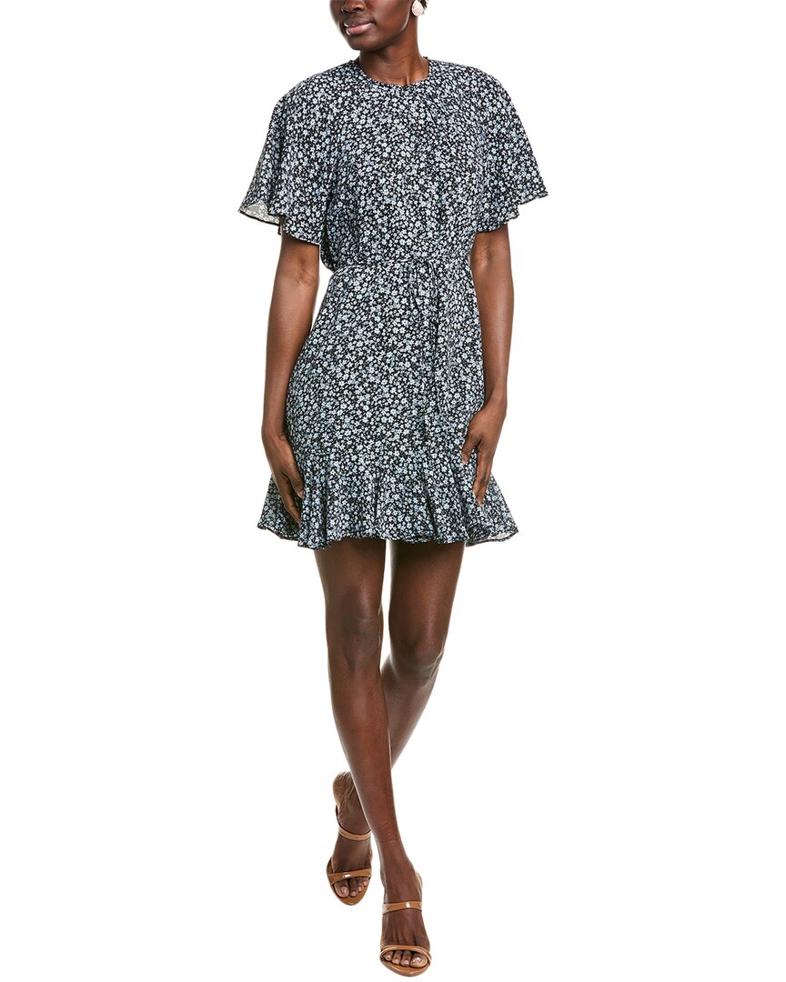 CeCe Платье-клеш с регланными рукавами и воланами по подолу, черный
CeCe Платье-клеш с регланными рукавами и воланами по подолу, черный