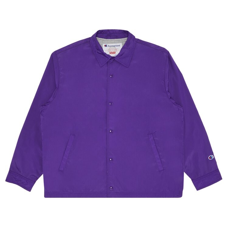Куртка Supreme x Champion Coaches Jacket, фиолетовый
Куртка Supreme x Champion Coaches Jacket, фиолетовый