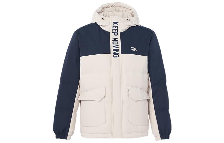 Пуховик мужской белый Anta, белый
Пуховик мужской белый Anta, белый