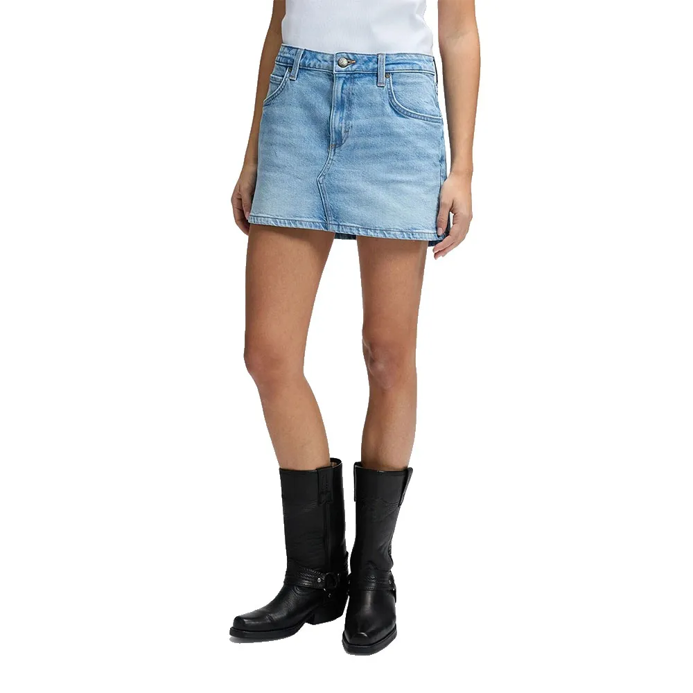 Ли 112376744 короткая юбка Lee, синий
Ли 112376744 короткая юбка Lee, синий