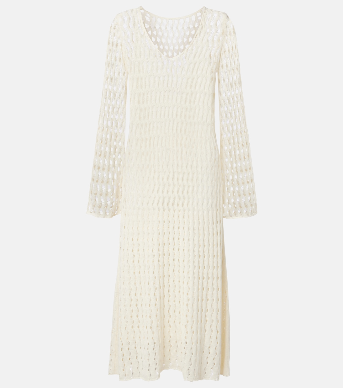 Джемси макси-платье с открытой вязкой Altuzarra, слоновая кость
Джемси макси-платье с открытой вязкой Altuzarra, слоновая кость