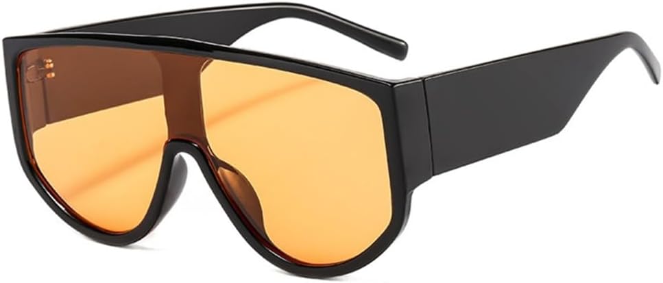 Солнцезащитные очки Shield Big Frame Oversized для женщин и мужчин, большие солнцезащитные очки с градиентным затемнением и защитой от УФ-излучения UV400 LANGSER, Orange
Солнцезащитные очки Shield Big Frame Oversized для женщин и мужчин, большие солнцезащитные очки с градиентным затемнением и защитой от УФ-излучения UV400 LANGSER, Orange