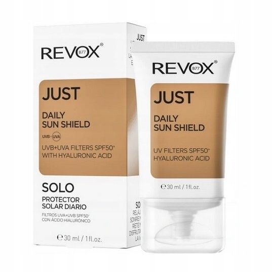 Легкий защитный крем Just Daily Sun Spf50, 30 мл Revox
Легкий защитный крем Just Daily Sun Spf50, 30 мл Revox