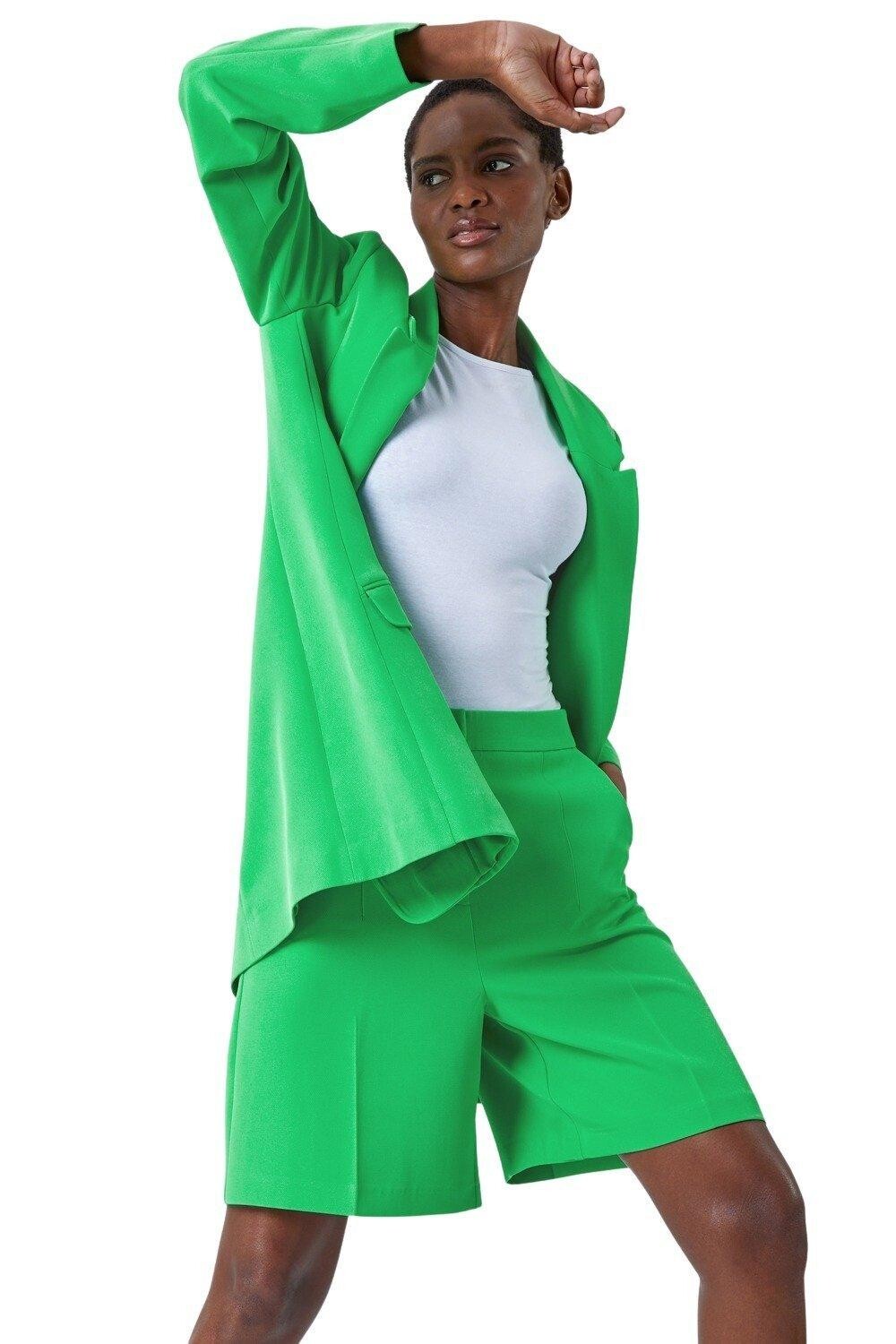 Длинный пиджак-пиджак Roman, зеленый
Длинный пиджак-пиджак Roman, зеленый