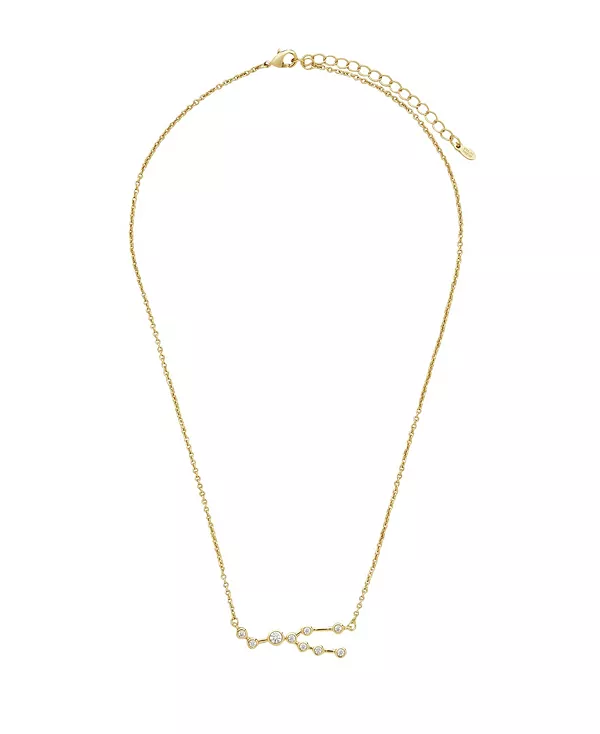 Женское ожерелье «Когда звезды выстроились в ряд» из 14-каратного золота Sterling Forever, taurus
Женское ожерелье «Когда звезды выстроились в ряд» из 14-каратного золота Sterling Forever, taurus