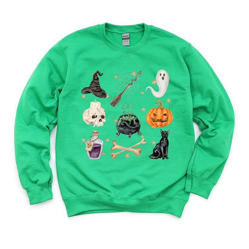 Толстовка со звездами на Хэллоуин Simply Sage Market, цвет Grass
Толстовка со звездами на Хэллоуин Simply Sage Market, цвет Grass