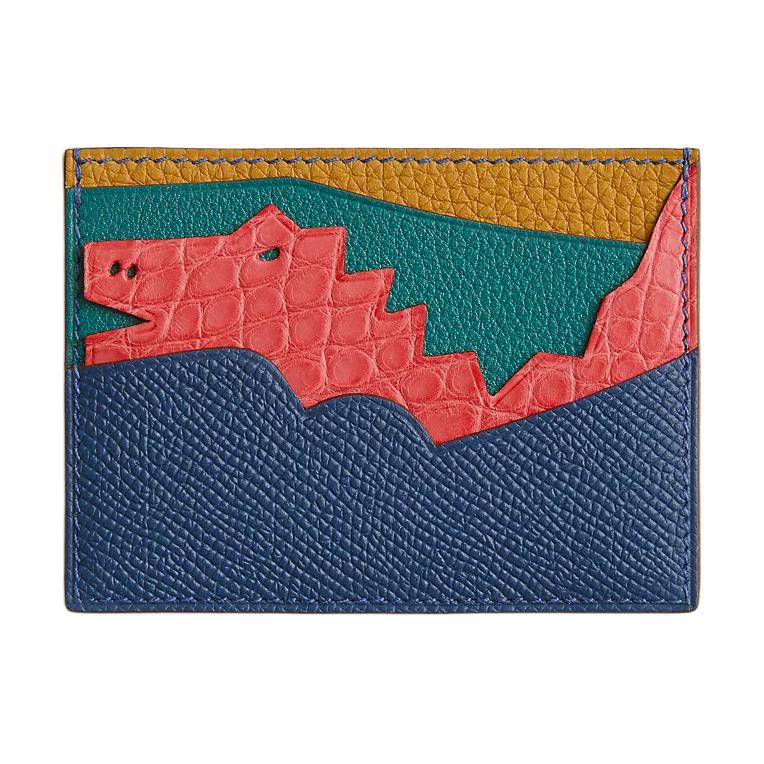 HERMES Кожаный картхолдер унисекс разноцветный и синий
HERMES Кожаный картхолдер унисекс разноцветный и синий
