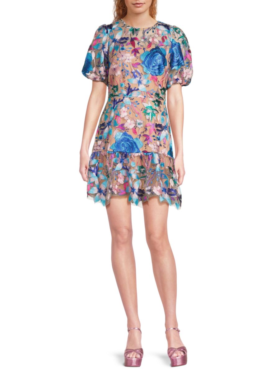 Мини-платье Yasmin Fall с цветочной вышивкой Milly, синий мульти
Мини-платье Yasmin Fall с цветочной вышивкой Milly, синий мульти