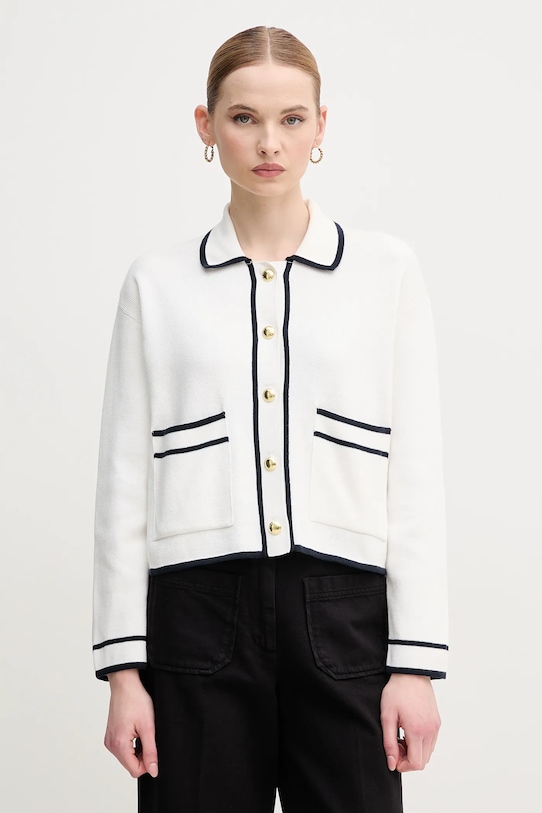 Хлопковый кардиган Jasmine Barbour, белый
Хлопковый кардиган Jasmine Barbour, белый