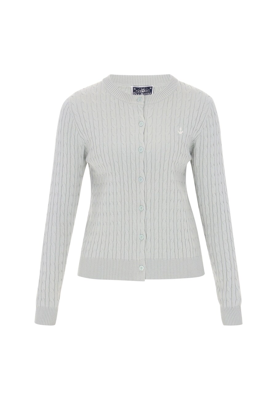 Вязаный кардиган DreiMaster Maritim, светло-зеленый
Вязаный кардиган DreiMaster Maritim, светло-зеленый