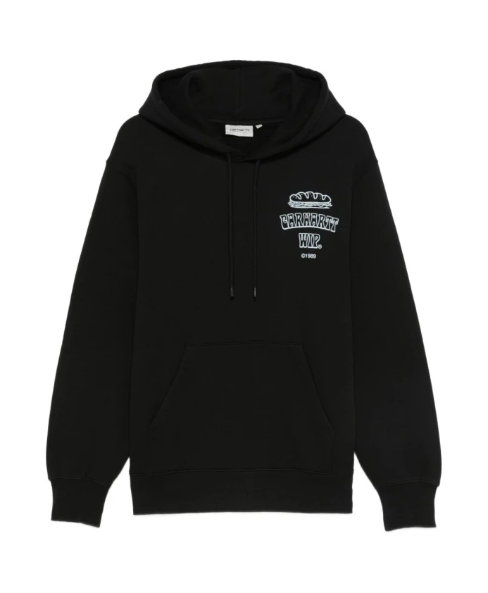 Черный шелковый нейлоновый пуловер Carhartt Wip, черный
Черный шелковый нейлоновый пуловер Carhartt Wip, черный